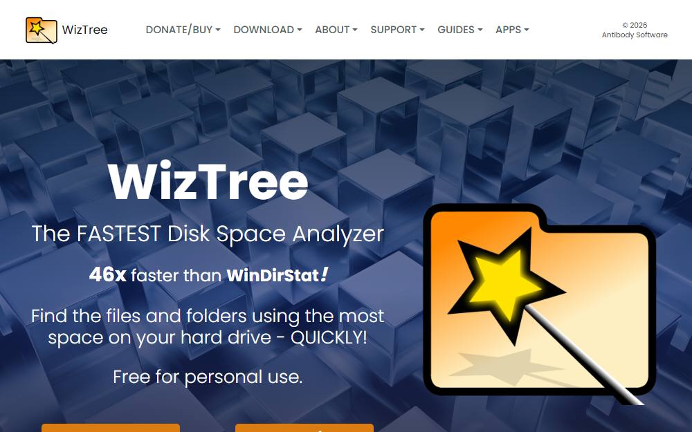 Screenshot of WizTree