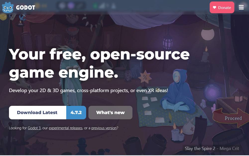 Screenshot of Godot