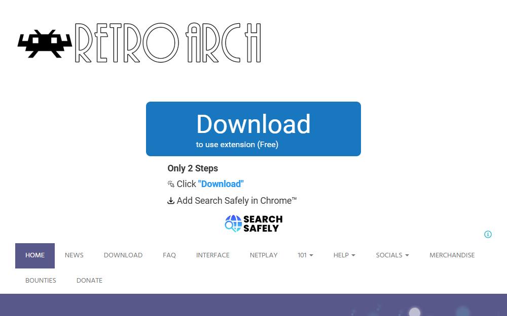 Screenshot of RetroArch