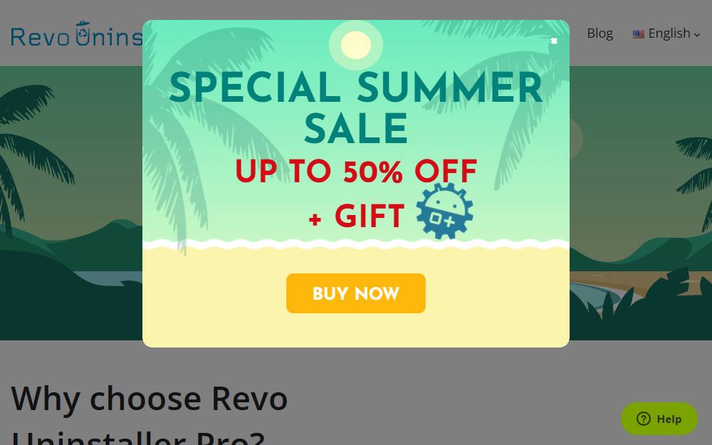 Screenshot of Revo Uninstaller